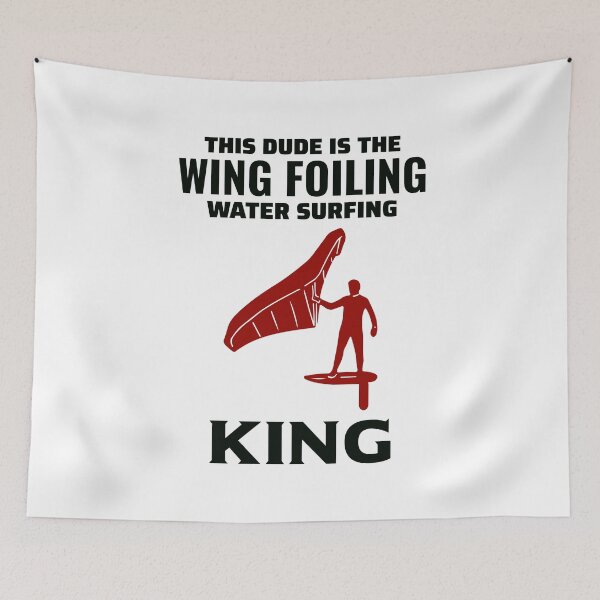 Item preview, Wing Foiling Hydrofoil Surfing Surf Water Sport designed and sold by TastefulTees.