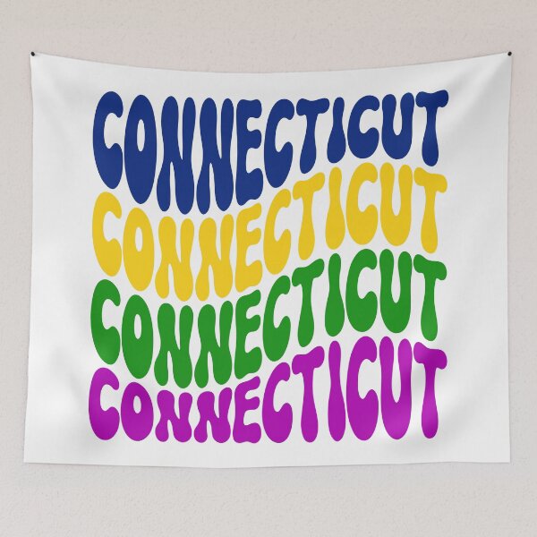 Item preview, Connecticut Retro Stacked designed and sold by van-dal.