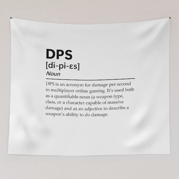 Item preview, DPS Funny Gamer Definition by RudeKittenDesigns designed and sold by rudekitten.