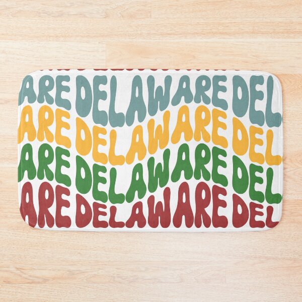 Item preview, Delaware Retro Stacked designed and sold by van-dal.