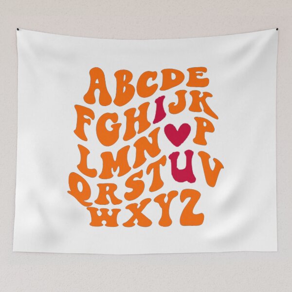 Item preview, Orange and White I Love You designed and sold by Summer-Winter.