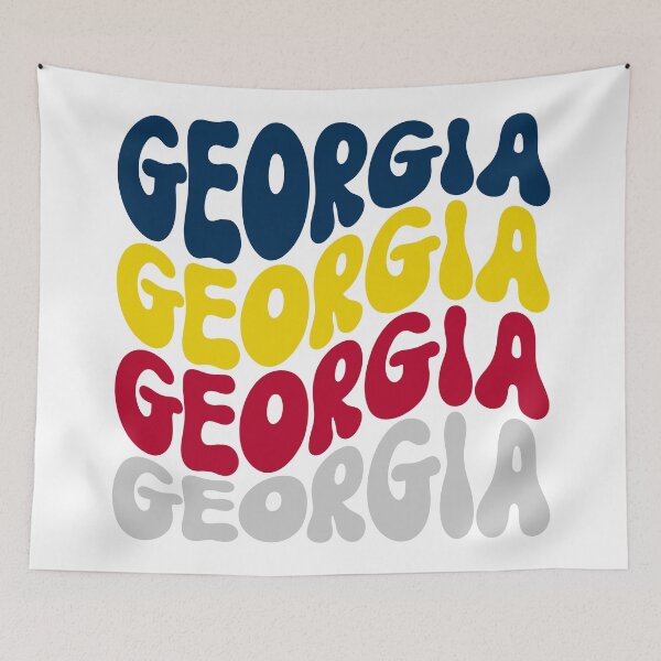 Item preview, Georgia Retro Stacked designed and sold by van-dal.