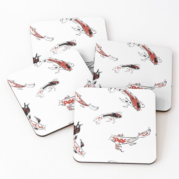 Item preview, ilustración de peces koi designed and sold by Richstd.