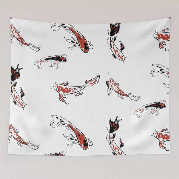 Item preview, ilustración de peces koi designed and sold by Richstd.