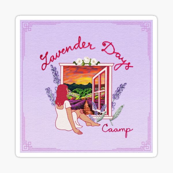 Lavender Days Caamp Sticker