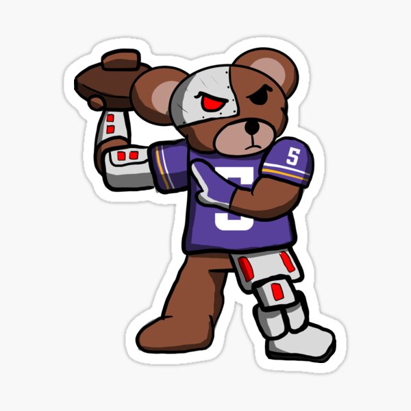 Six Million Dollar Bear (no text) Sticker