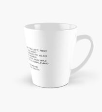 Anonymous Letter to Sammi Tall Mug