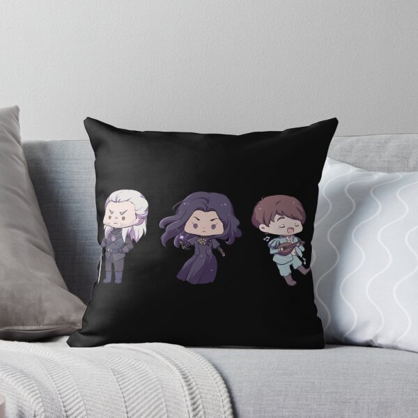 Item preview, Cute Geralt,Jaskier And Yennefer designed and sold by CharlesMulder.
