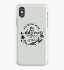 Among the Wildflowers iPhone Case/Skin