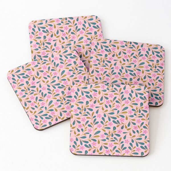 Item preview, Tiny Blooms | Pink designed and sold by RebeccaFlaherty.