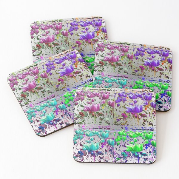 Item preview, Rainbow flowers designed and sold by Chloemcglinchey.