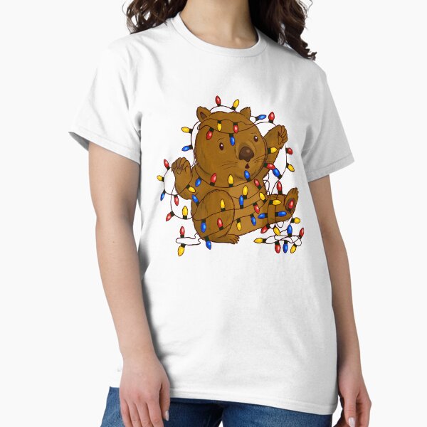 Vista previa del artículo con la obra «Wombats de Navidad», diseñado y vendido por Marta Tesoro.