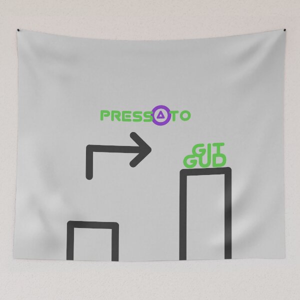 Item preview, Git Gud designed and sold by HuffleRuff.