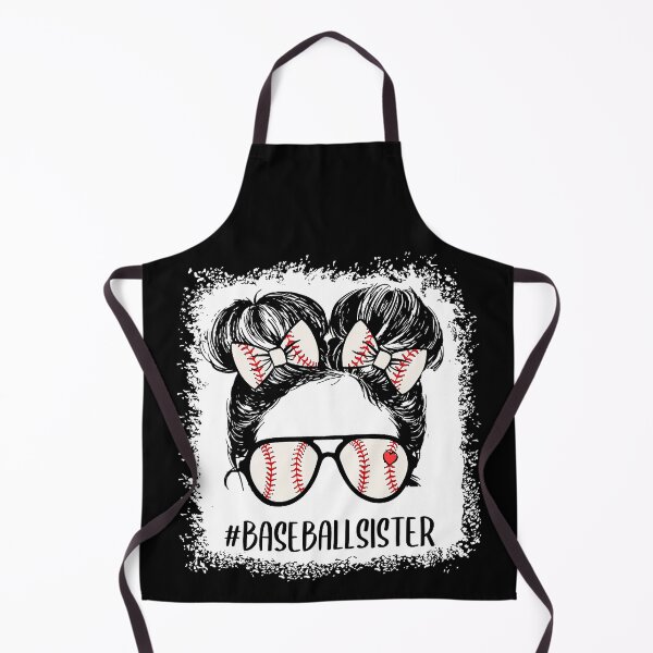 Item preview, Bleached Messy Bun Baseball Sister designed and sold by Helbon-art.