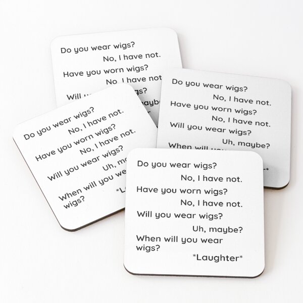 Item preview, Do you wear wigs? designed and sold by StrawOfTheHat.
