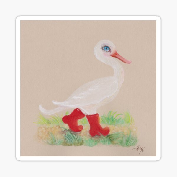 A Snozzleberry Swan excursion Sticker