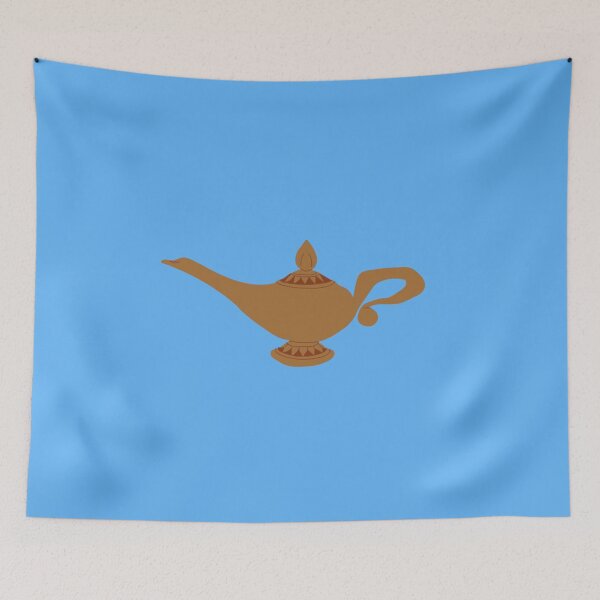 Item preview, Aladdin Genie Lamp (Blue) designed and sold by redastherose.
