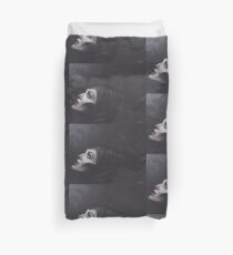 Realism Drawing of Maleficent Duvet Cover