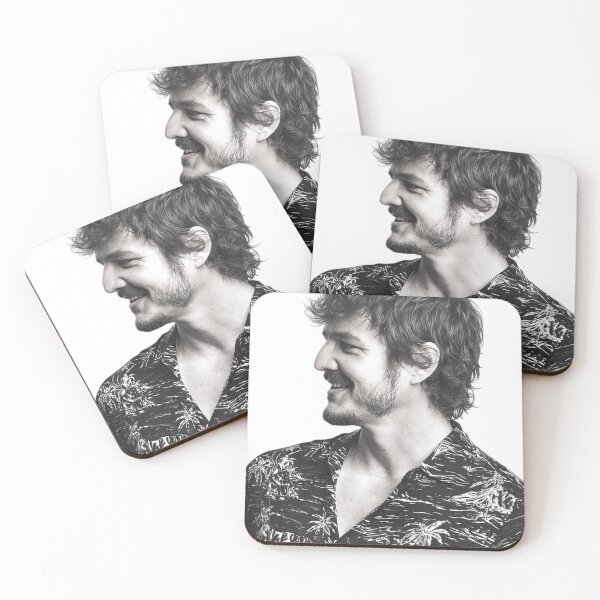 Item preview, Handsome Pedro Pascal in Vintage Side View designed and sold by ecdato.