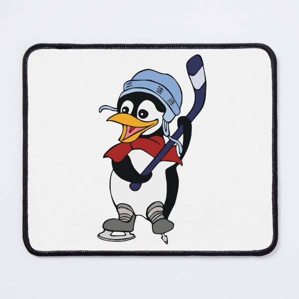 Item preview, illustration of a penguin playing hockey designed and sold by Richstd.