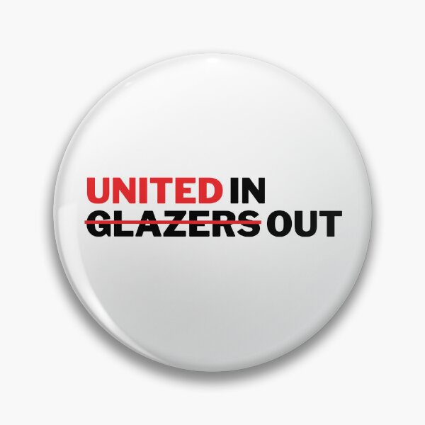 Item preview, United In Glazers Out (Red Black) designed and sold by supermanc.