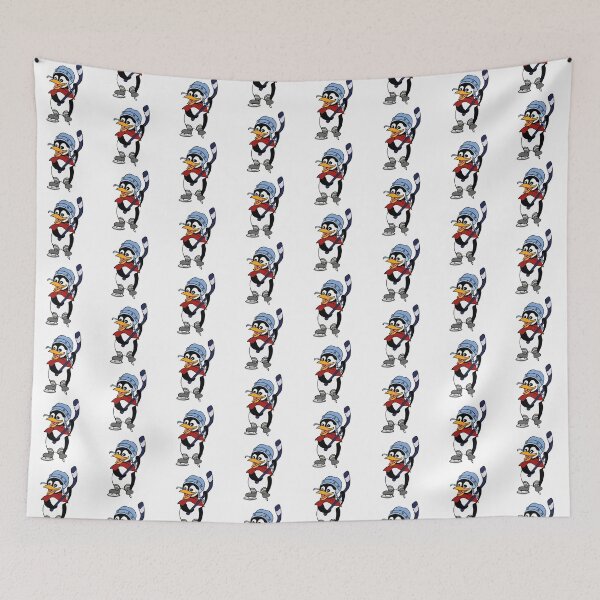 Item preview, illustration of a penguin playing hockey designed and sold by Richstd.