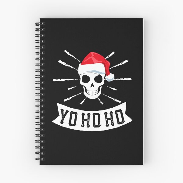 Item preview, Yo Ho Ho Skull Christmas Pirate Santa Pun Xmas designed and sold by QueenOfPrint.
