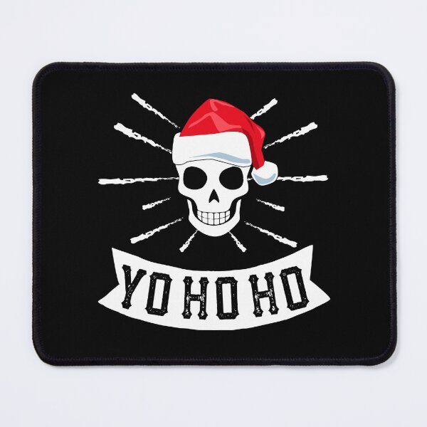 Item preview, Yo Ho Ho Skull Christmas Pirate Santa Pun Xmas designed and sold by QueenOfPrint.