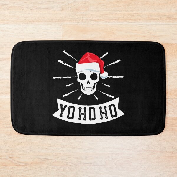 Item preview, Yo Ho Ho Skull Christmas Pirate Santa Pun Xmas designed and sold by QueenOfPrint.