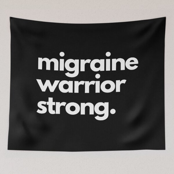 Item preview, Migraine Warrior Strong  designed and sold by sandrarard.