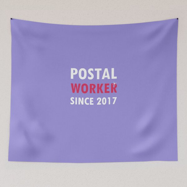 Item preview, Postal Worker Since 2017 designed and sold by AlwaysAwesome.