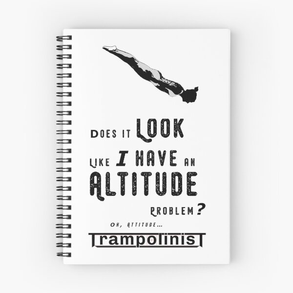Item preview, Trampolinist with Altitude (Logo) designed and sold by sympology.