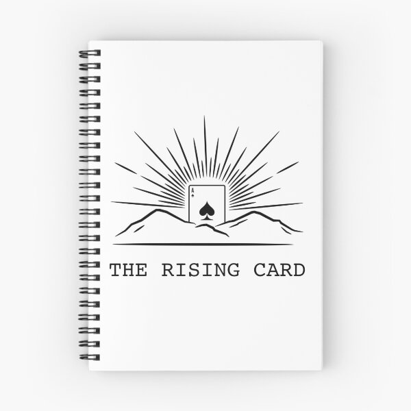 Item preview, The Rising Card - black designed and sold by lucamarzari.