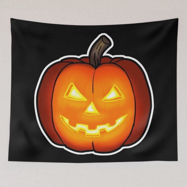 Item preview, 'Pumpkin Face Stencil' designed and sold by Bako24.