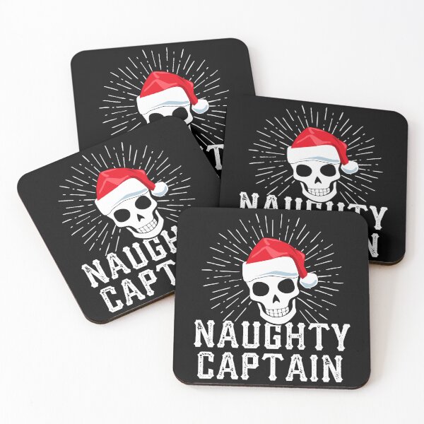 Item preview, Naughty Captain Skull Christmas Sailing designed and sold by QueenOfPrint.