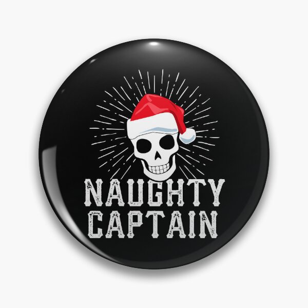 Item preview, Naughty Captain Skull Christmas Sailing designed and sold by QueenOfPrint.