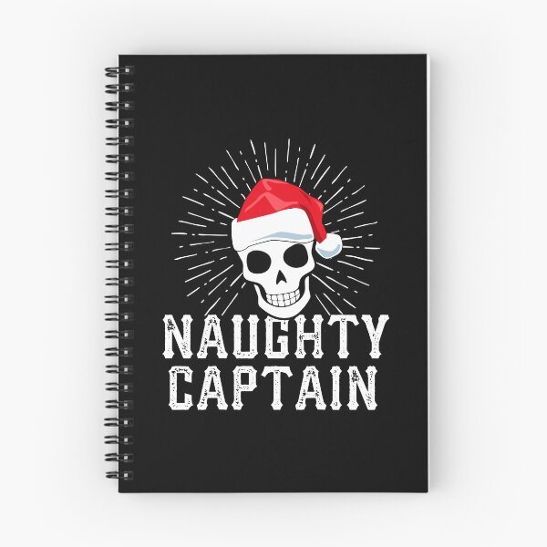 Item preview, Naughty Captain Skull Christmas Sailing designed and sold by QueenOfPrint.