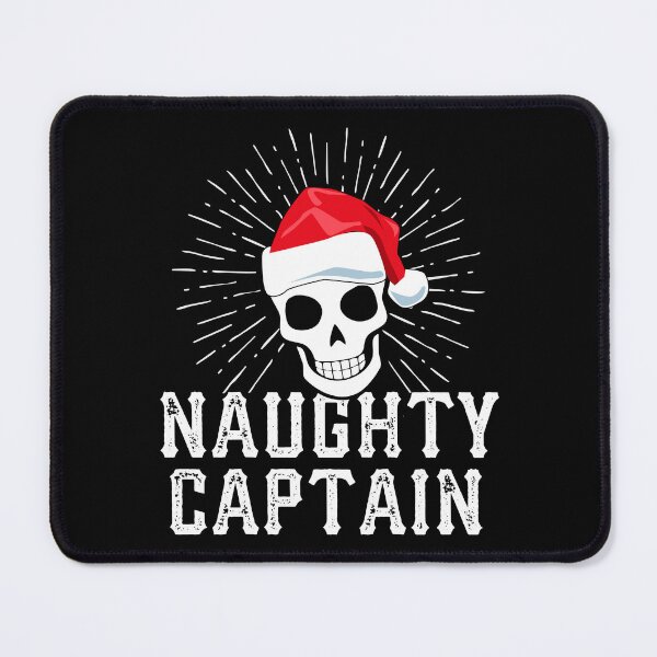 Item preview, Naughty Captain Skull Christmas Sailing designed and sold by QueenOfPrint.