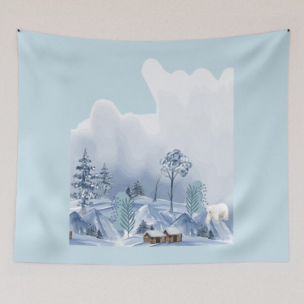 Aperçu de l'œuvre hiver apaisant créée et vendue par Benlaniboutique.
