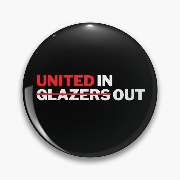 Item preview, United In Glazers Out (Red White) designed and sold by supermanc.