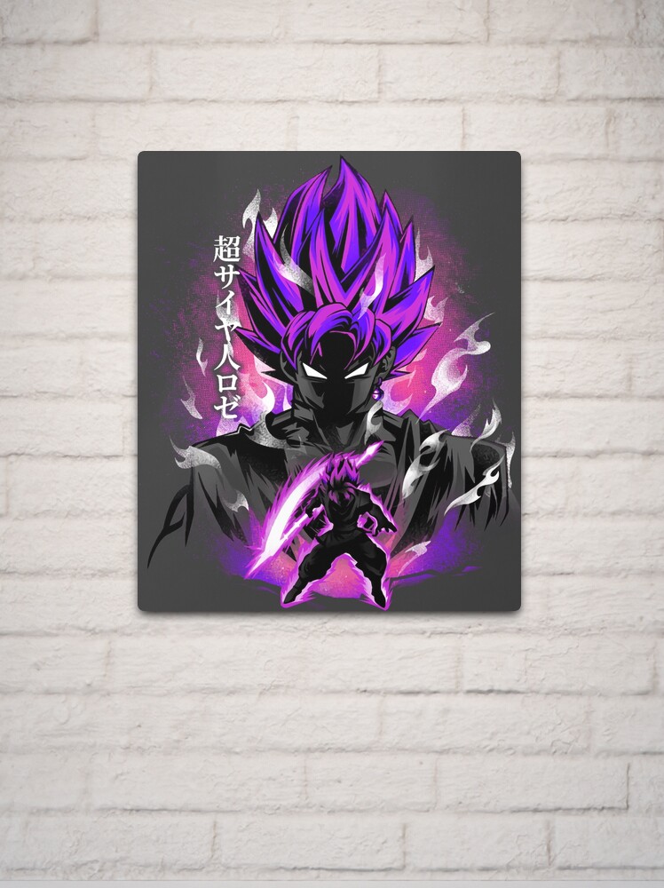 Goku Black Super Rose Power Sticker for Sale by CharlesMulder