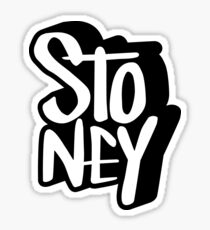 Stoney with a shadow Sticker