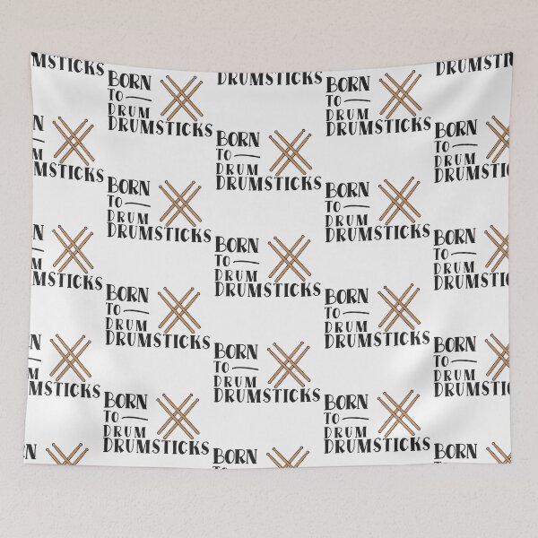 Item preview, Born To Drum Drumsticks designed and sold by nextneveldesign.
