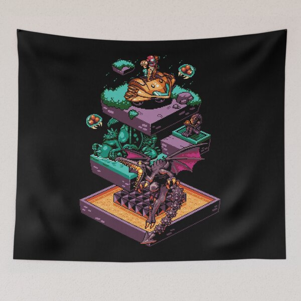 Item preview, Isometric space level designed and sold by g-a-m-e-o-v-e-r.
