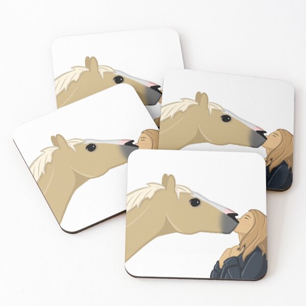 Item preview, Horse kisses  designed and sold by Art By Drina.