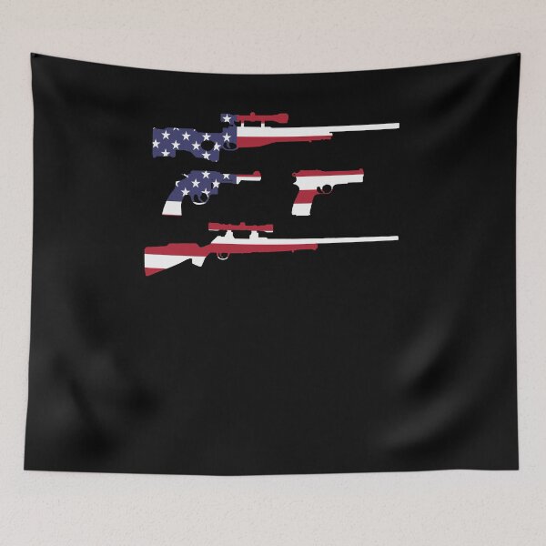 Item preview, American flag gun enthusiast gifts designed and sold by ferraudionne.