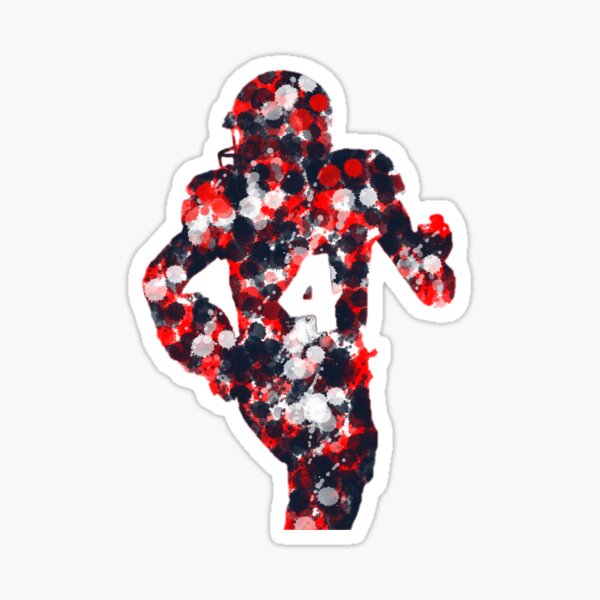 Brandin Cooks Football Edit Tapestries Texans - Brandin Cooks - Sticker