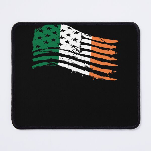 Item preview, American flag irish roots ireland flag christmas  designed and sold by ferraudionne.