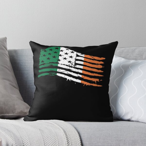 Item preview, American flag irish roots ireland flag christmas  designed and sold by ferraudionne.