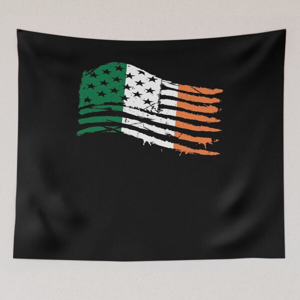 Item preview, American flag irish roots ireland flag christmas  designed and sold by ferraudionne.